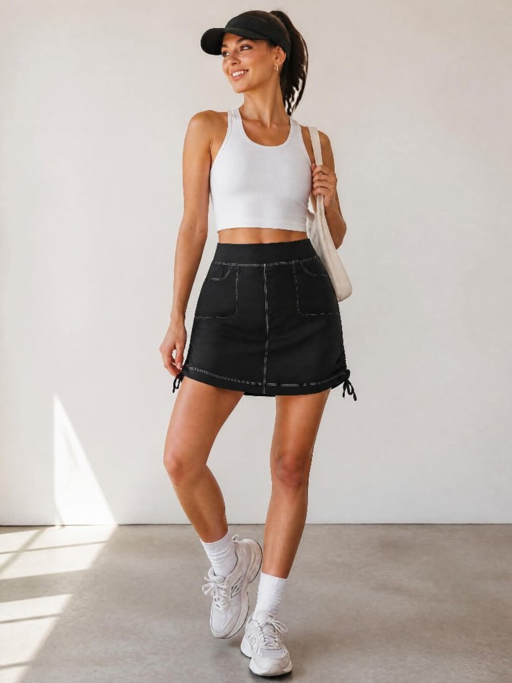 Black skort size small
